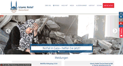 Desktop Screenshot of islamicrelief.de