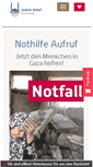 Mobile Screenshot of islamicrelief.de